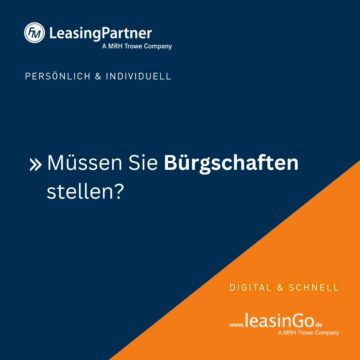 Müssen Sie Bürgschaften stellen?