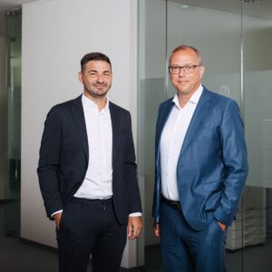 Geschäftsführer Daniel Schweigatz und Christoph Borgert