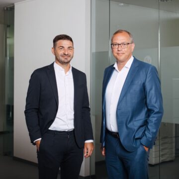 Geschäftsführer Daniel Schweigatz und Christoph Borgert